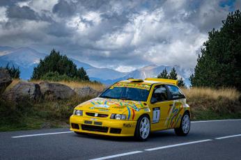 Joan Vinyes – Jordi Mercader (Seat Ibiza 2.0 Kit Car). Ral·li d'Andorra Històric 2023 (Foto: Josep Maria Montaner)